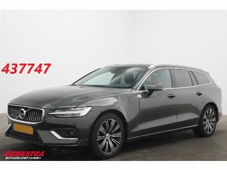 Voiture accidenté Volvo V-60 2.0 B3 Inscription HUD H/K Pano ACC Navi Clima SHZ LrHZ Leder Memory Apple/Android Camera PDC 2021/2
