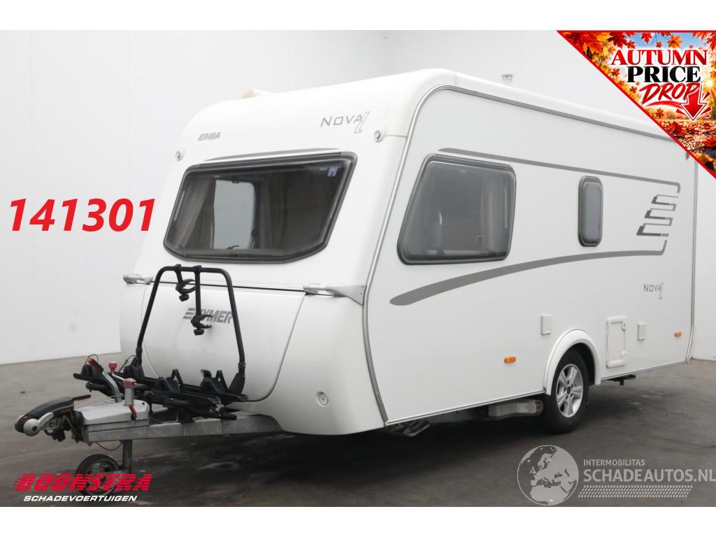 Eriba  Nova Light 425 ENL Mover Fietsendrager Luifel TV Dwarsbed