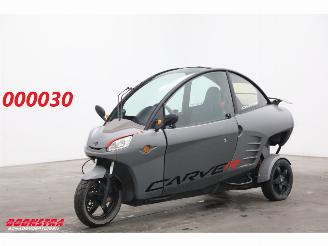 skadebil brommobiel Carver  BR 1 Base Leder 45km/h 8.149 km! 2021/2