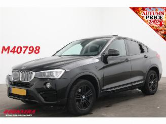 Voiture accidenté BMW X4 xDrive20i Aut. Executive Pano Cruise Clima Memory Leder SHZ Camera PDC 2014/10