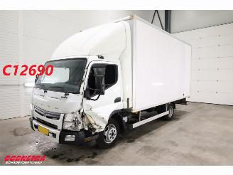 skadebil bedrijf Fuso Canter 3C15 Aut. Koffer Navi Airco Cruise 2022/1