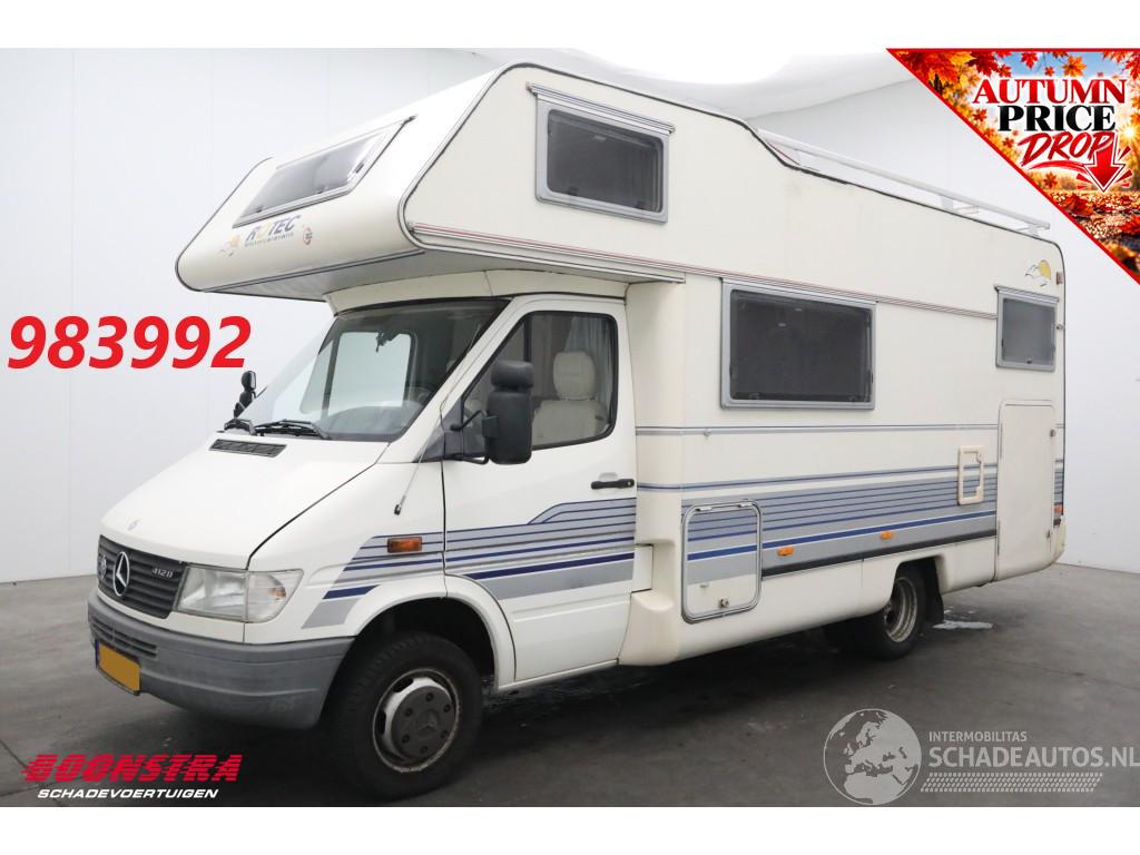 Mercedes  Rotec 904 412 D Luifel Dwarsbed Middenkeuken Cruise Camera 110.474 km!