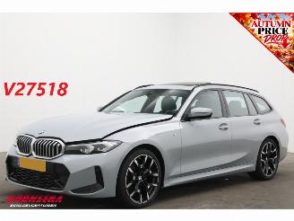 damaged passenger cars BMW 3-serie 318i Aut. M-Sport Pano AHK Camera SHZ Leder LED 2025/6