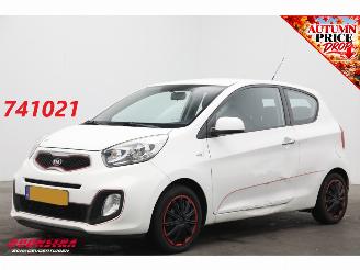 krockskadad bil auto Kia Picanto 1.0 Super Pack 3-drs Airco 71.777 km! 2014/8