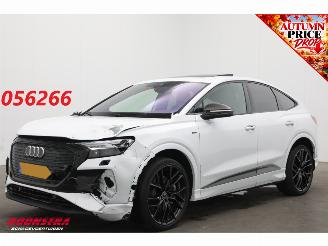 damaged passenger cars Audi Q4 50 quattro S edition 77 kWh Pano LED ACC HUD Camera SHZ 2023/6