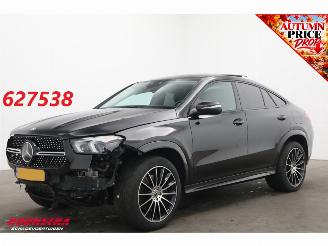 krockskadad bil auto Mercedes GLE Coupé 350 de 4MATIC Pano ACC Leder Memory Virtual Apple/Android 360° AHK 2022/1