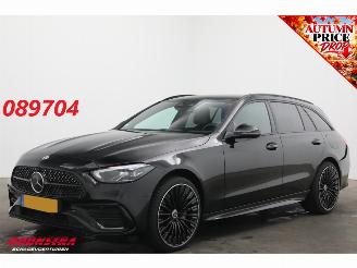 Voiture accidenté Mercedes C-klasse Estate 300 e AMG Line Burmester AHK ACC Camera SHZ 2022/12