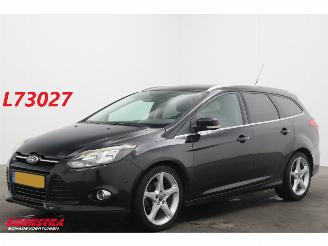 bruktbiler auto Ford Focus 1.6 EcoBoost Titanium Cruise Navi Camera PDC SHZ AHK Clima 2014/2