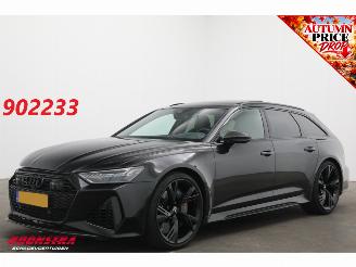 Damaged car Audi Rs6 Avant 4.0 TFSI quattro 305km/u Keramik Pano 360° Matrix HUD B&O 3D LrHZ ACC 2022/1