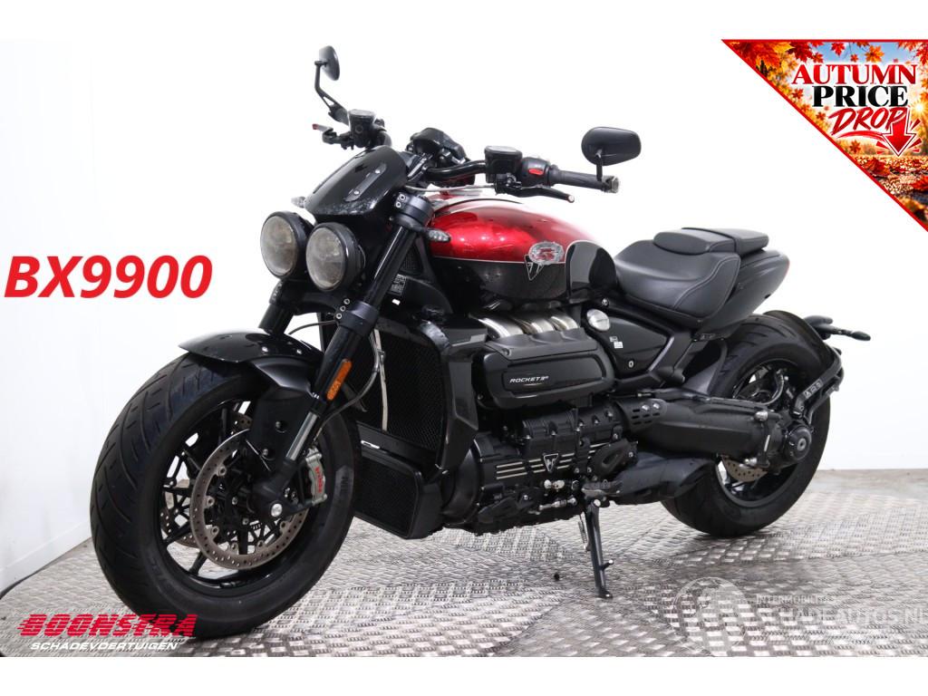 Triumph  Rocket 3R Storm ABS LED Cruise Heizgriffe Bluetooth 1.585 km!