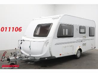 krockskadad bil caravan Knaus  Südwind 460 Mover Fietsendrager Luifel Middenkeuken Rondzit 2012/5