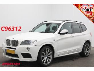 Unfallwagen BMW X3 xDrive35d M-Sport Aut. Org.NL Pano HUD AHK Camera SHZ Memory Leder 2013/11