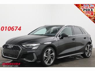 skadebil auto Audi A3 Sportback 40 TFSI S-Tronic quattro S Line HUD Cruise Navi Virtual Apple/Android PDC AHK SHZ Clima 2023/9