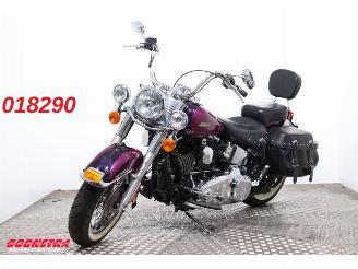 skadebil auto Harley-Davidson  FLSTC Heritage Softail Classic Vance Hines Screaming Eagle 9.804 Miles! 2015/12
