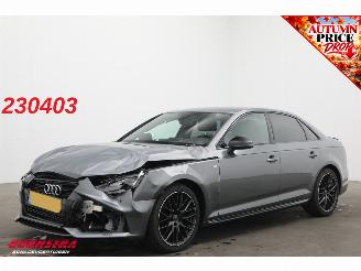 damaged passenger cars Audi A4 Limousine 2.0 TFSI MHEV S-Tronic S-Line Cruise Navi Virtual PDC Leder SHZ Bluetooth Clima 2018/8