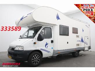 occasion campers Elnagh  Marlin M150 2.8 M. Jet Solar Airco Lucht Dwarsbed Middenkeuken Cruise Camera AHK 2004/5