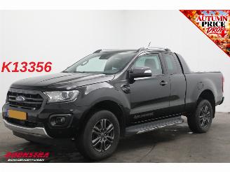 krockskadad bil bedrijf Ford Ranger 2.0 EcoBlue Wildtrak Supercab Cruise Navi SHZ Apple/Android Camera PDC AHK Clima 2020/11