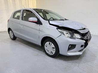 krockskadad bil auto Mitsubishi Space-star 1.2 Connect+ Airco 2023/4