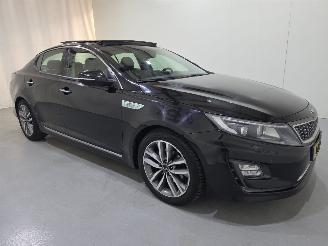 Voiture accidenté Kia Optima 2.0 CVVT Hybrid ExecutiveLine 110Kw Pano AUT 2014/12