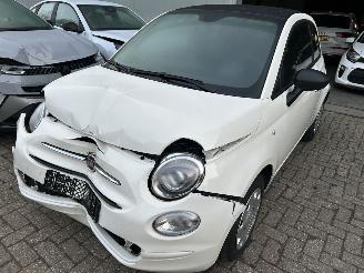 damaged passenger cars Fiat 500C 1.0 Hybrid Cabriolet 2023/6
