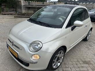 Schadeauto Fiat 500 1.2  Automaat  Panoramadak 2011/2