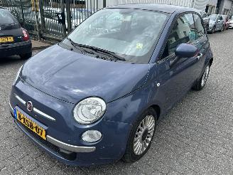 krockskadad bil auto Fiat 500 1.0 TwinAir lounge  ( Panoramadak ) 2013/10