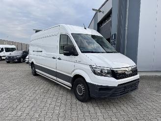 krockskadad bil vrachtwagen MAN TGE 3.180 L4 LANG H3 HOOG KLIMA NAVI 2020/11