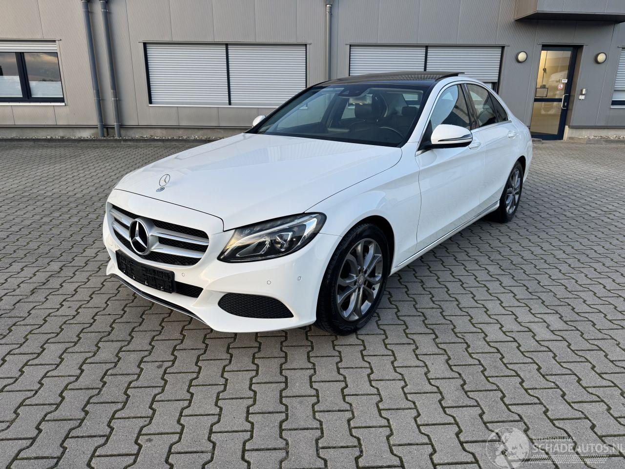 Mercedes C-klasse C 220 CDI LED PANORAMADACH LEDER NAVI SITZHEIZUNG