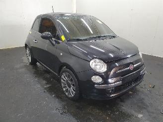 Vrakbiler auto Fiat 500 0.9 TwinAir Lounge 2013/9