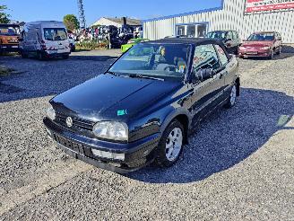 Uttjänta bilar auto Volkswagen Golf 3 1.8 Cabrio Zwart L041 Onderdelen AAM Motor 1994/10