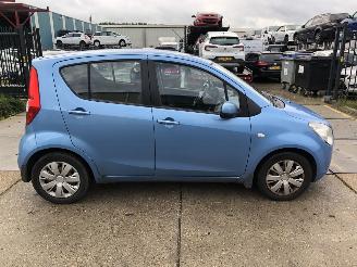 krockskadad bil auto Opel Agila 1.0i LPG Af fabriek AIRCO 2010/10