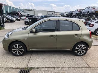 Unfallwagen Nissan Micra 12i Automaat Pano, Navi, LM velgen 2015/9