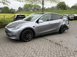 skadebil auto Tesla Model Y Performance 393 KW / Long Range / AWD / Panorama / Leer 2024/4