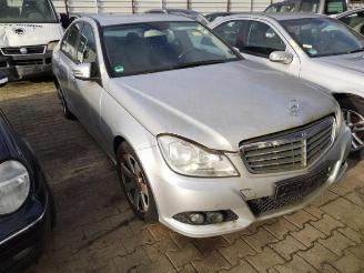 Salvage car Mercedes C-klasse C (W204), Sedan, 2007 / 2014 2.2 C-200 CDI 16V BlueEFFICIENCY 2012