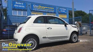 Vrakbiler auto Fiat 500 500 (312), Hatchback, 2007 1.2 69 2010/2