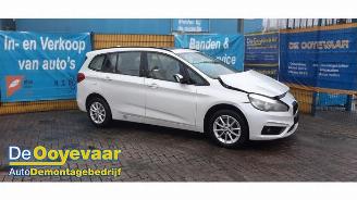 Uttjänta bilar auto BMW 2-serie 2 serie Gran Tourer (F46), MPV, 2014 218i 1.5 TwinPower Turbo 12V 2017/5