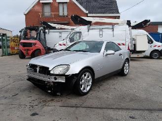 Damaged car Mercedes SLK COMPRESSOR 1997/10