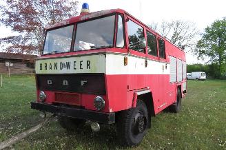 Unfall Kfz LKW DAF Overige V1600 DD358 4x4 UITVOERING TYPE VOERTUIG TS10 HD220 T2700 OPBOUW KRONENBURG 1970/2