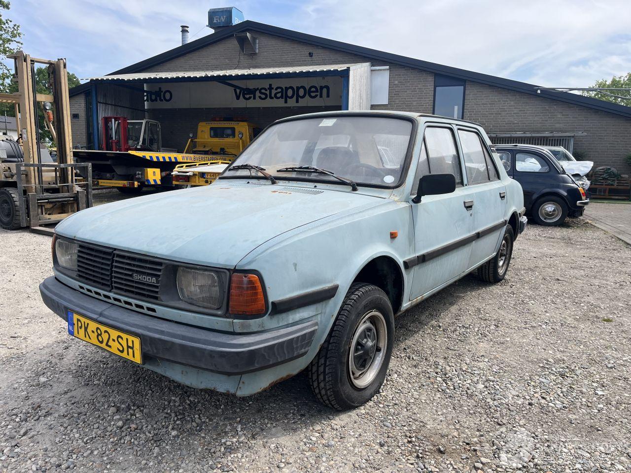 Skoda 105 S SEDAN,ORIGINELE NL AUTO MET ACTIEF KENTEKEN, SCHUURVONDST