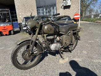 Unfall Kfz Motorrad Maico M250 S/1 BLIZZARD 1955/7