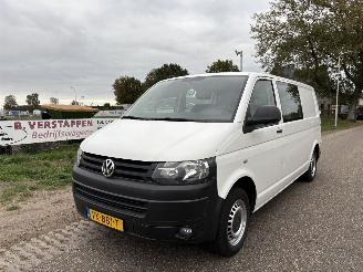 dommages fourgonnettes/vécules utilitaires Volkswagen Transporter 2.0 TDI 75KW L2/H1 DUBBELE CABINE MET OA AIRCO 2014/12