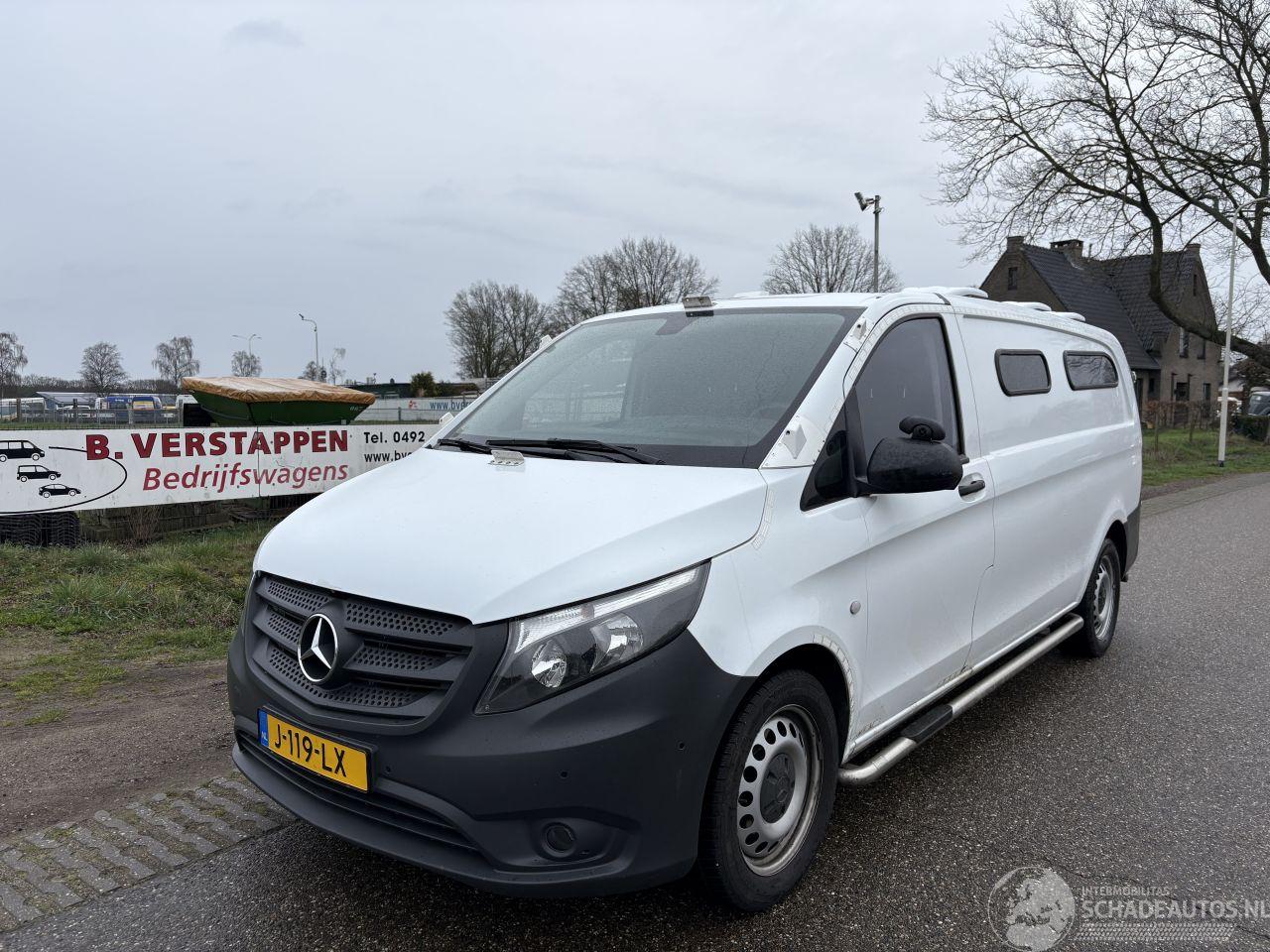 Mercedes Vito Tourer 114 BlueTEC Pro Extra Lang ex politie PKW !!! 7 PERSOONS OP KENTEKEN
