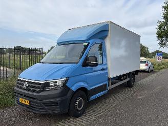 krockskadad bil bedrijf Volkswagen Crafter 35 2.0 TDI L4 BAKWAGEN MET DEUREN, MOTORSCHADE ! 2021/10