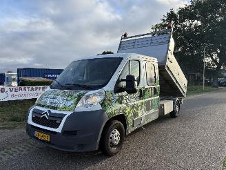 skadebil bedrijf Citroën Jumper 2.2 HDI 35 DUBBELE CABINE KIPPER ! ACHTERWAARTSE KIPPER 2013/10