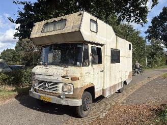 Vrakbiler auto Mercedes L-serie 508 D kampeerauto / camper 1977/11