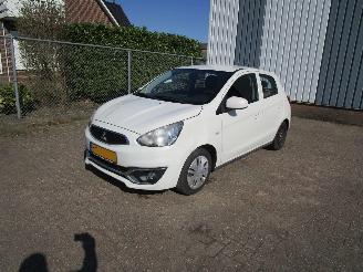 Voiture accidenté Mitsubishi Space-star Airco Radio/CD Parelmoer Wit 2018/3