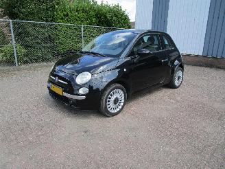 damaged passenger cars Fiat 500 1.2 Airco Panodak 2012/7