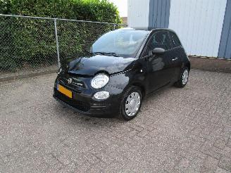 krockskadad bil auto Fiat 500 1.0 Hybride Navi Airco 6-Bak 2022/8