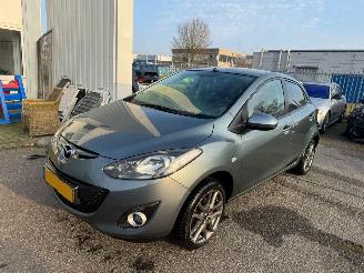 skadebil auto Mazda 2 1.3 BIFUEL Navigator GT BJ 2012 109.345 KM 2012/4