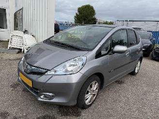 krockskadad bil auto Honda Jazz 1.4 AUTOMAAT Hybrid Exclusive 2012/2